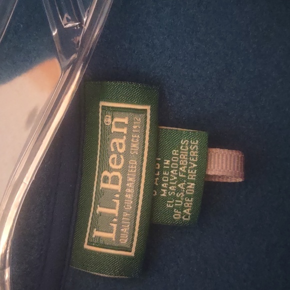 Teal LL Bean Fleece Vest - Picture 4 of 5